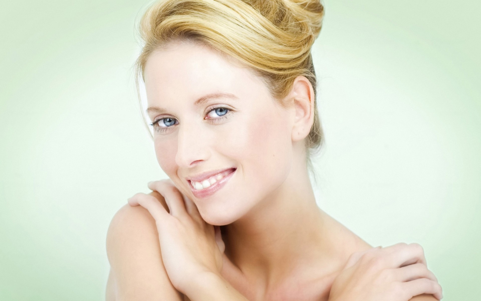 әйел портрет ню тері сексуалдық көз өте сән гламур таза жас қыз әйел