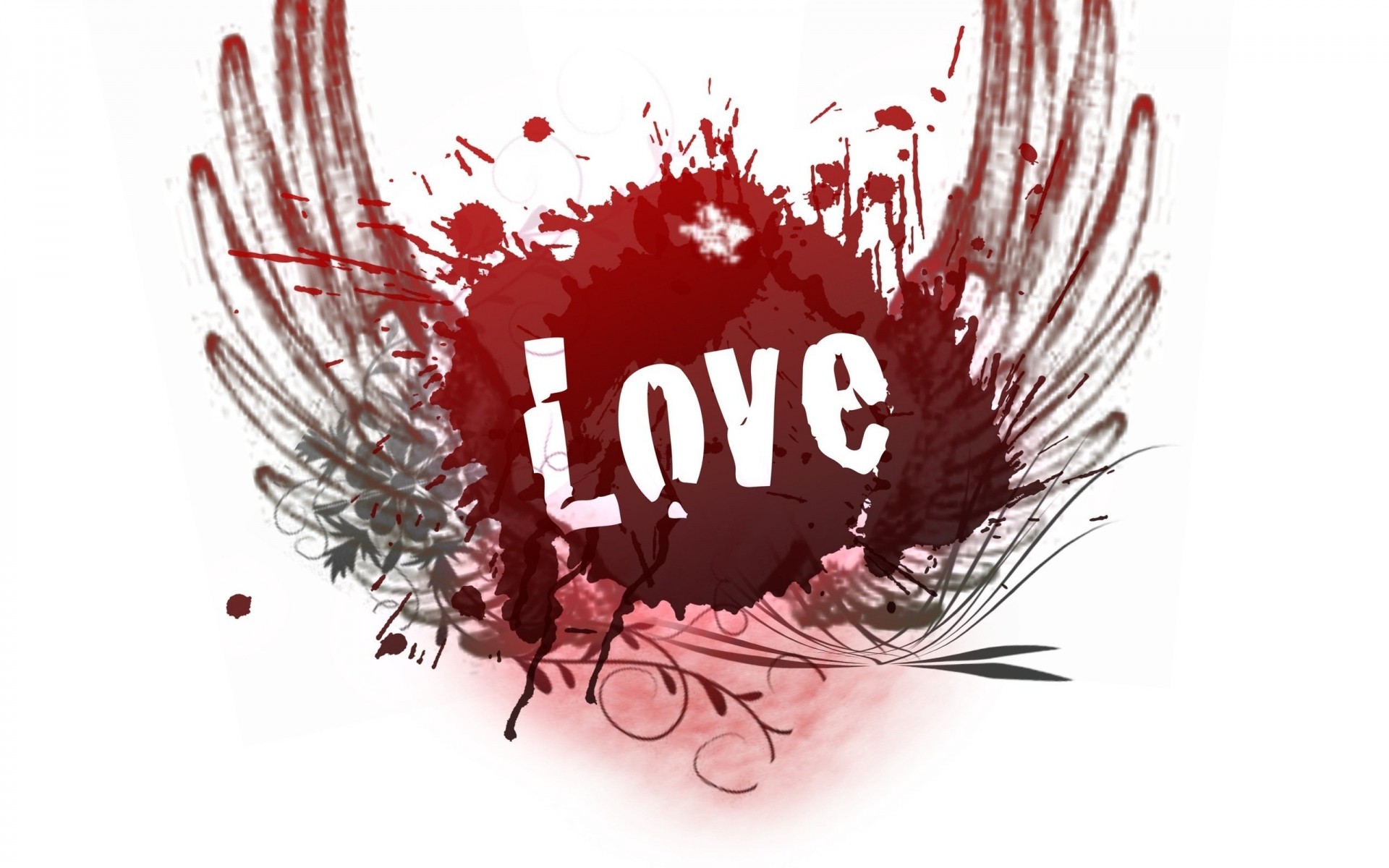 жұмыс үстелі әшекейлер оқшауланған мереке дизайн табиғат символ жүрек қызыл фон