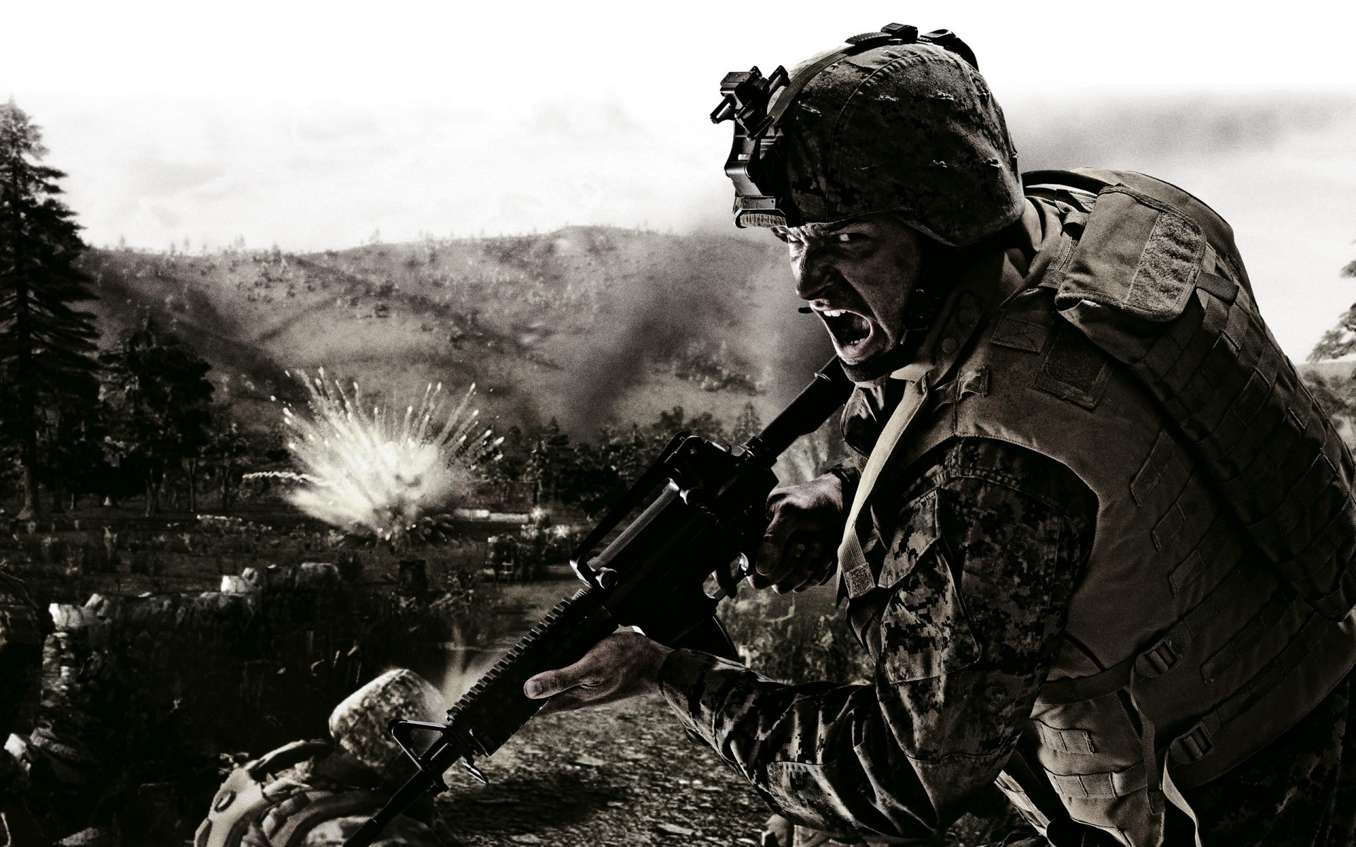 бір әскери соғыс сарбаз ересек адам алып жүру қару - жарақ форма армия жарылыс