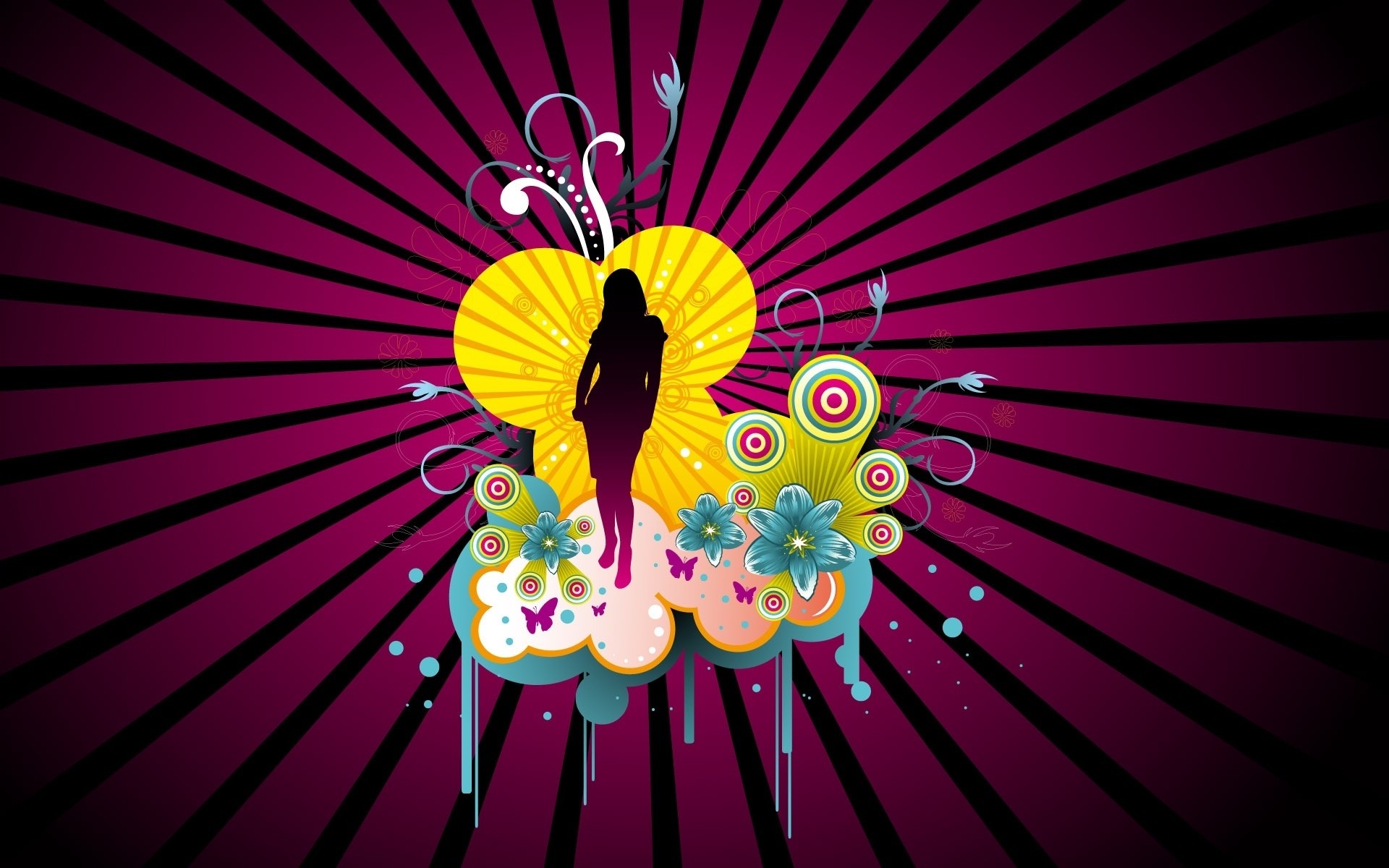 иллюстрация дизайн жұмыс үстелі реферат вектор график мереке силуэт махаббат фон