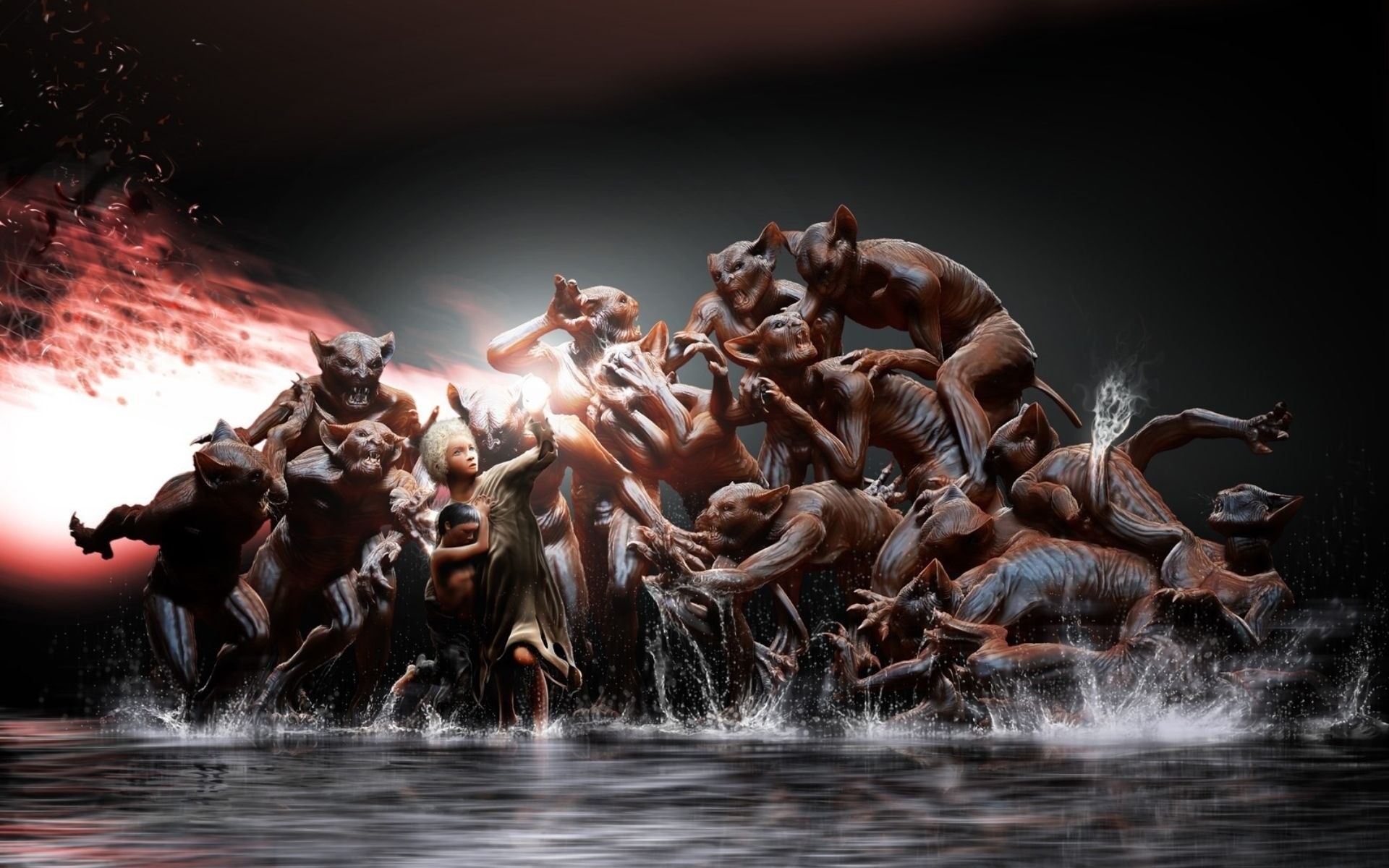 фестиваль қозғалыс байқау су өнімділік мандраж жын шайтан