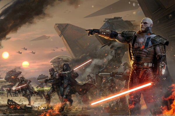 Stat wars әскери ойынындағы шайқас