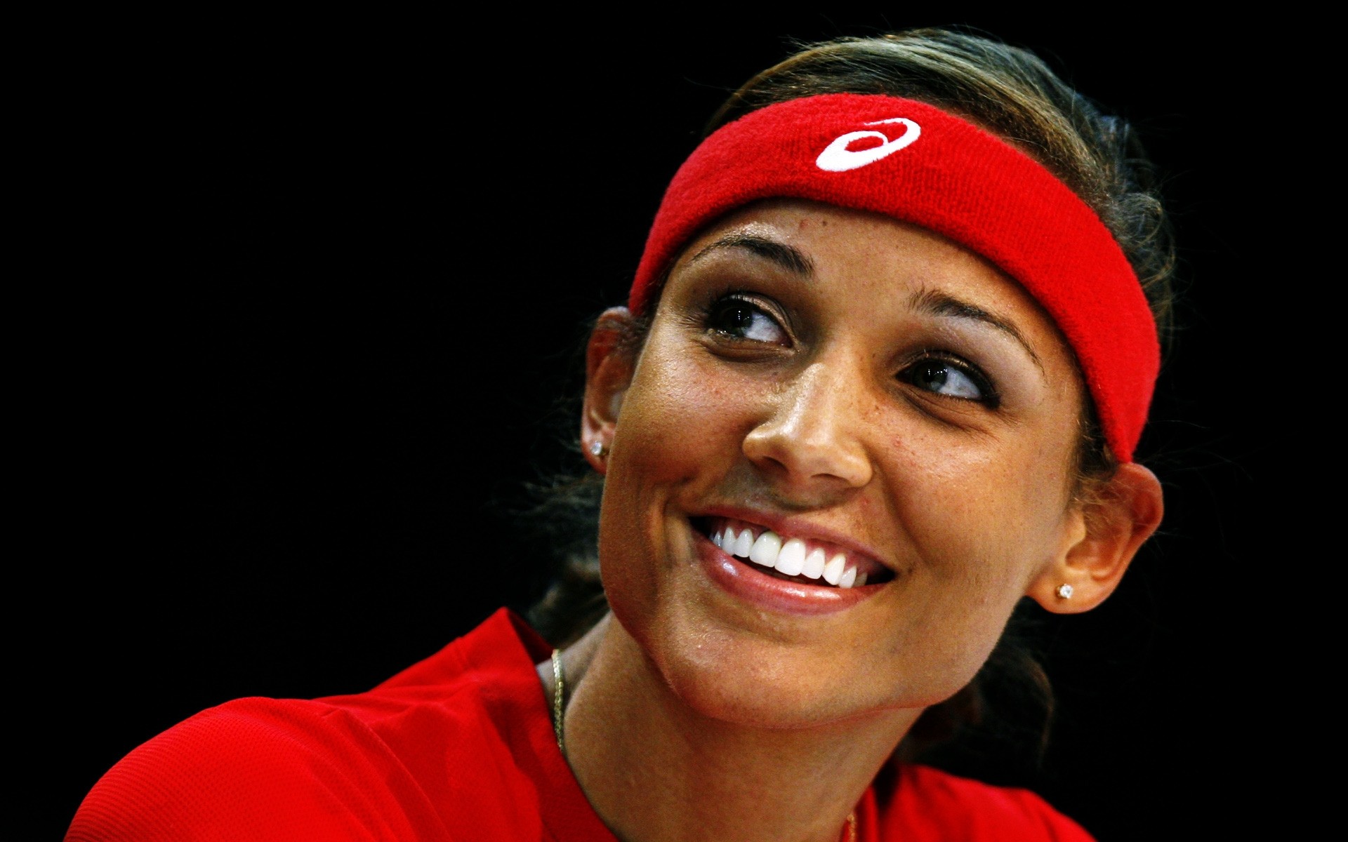 кию портрет бір байқау ересек әйел мимика спорттық жабдықтар лори джонс өріс спортшысы спортшыны қадағалау