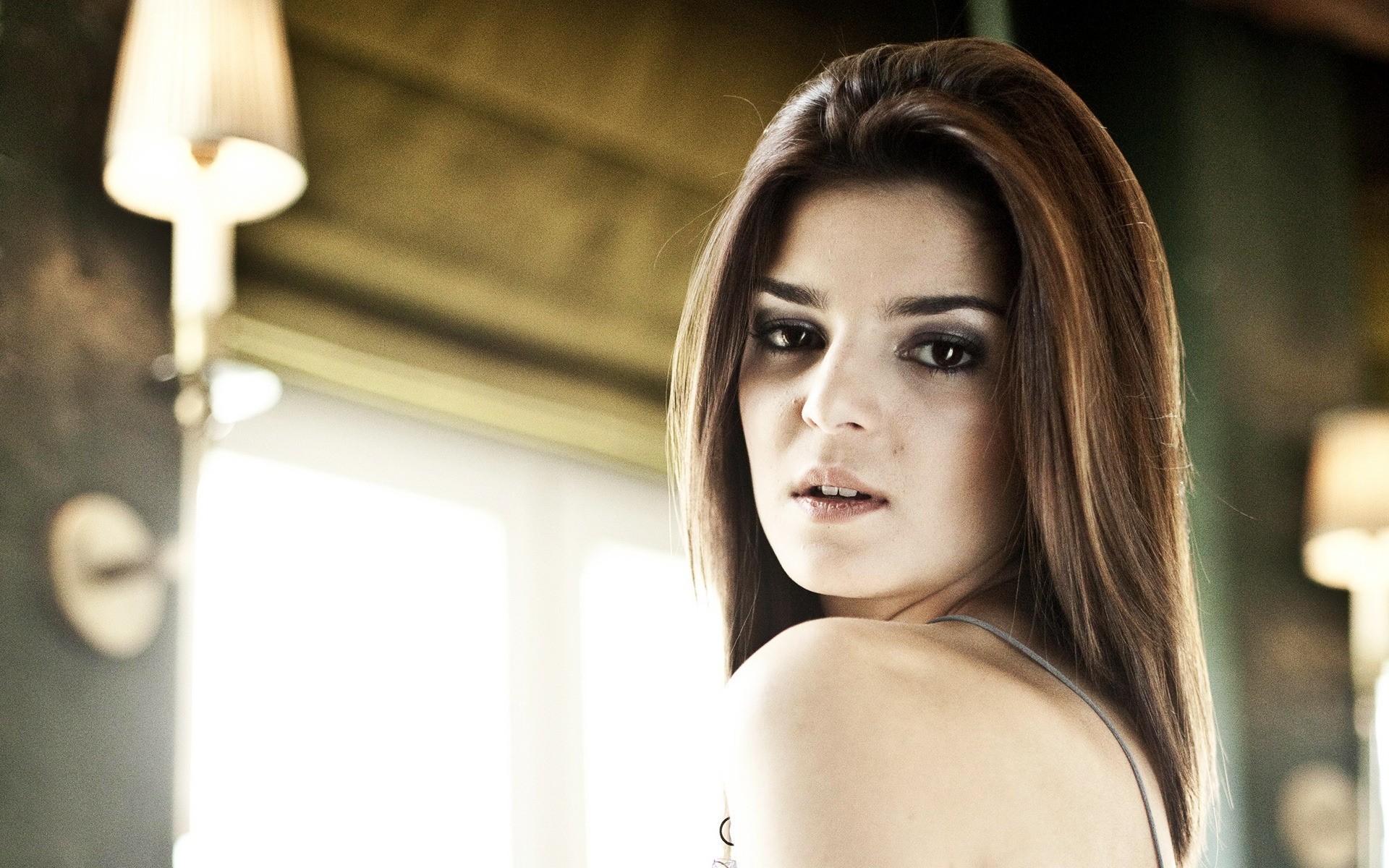 әйел қыз портрет жабық ересек сән кларо лаго