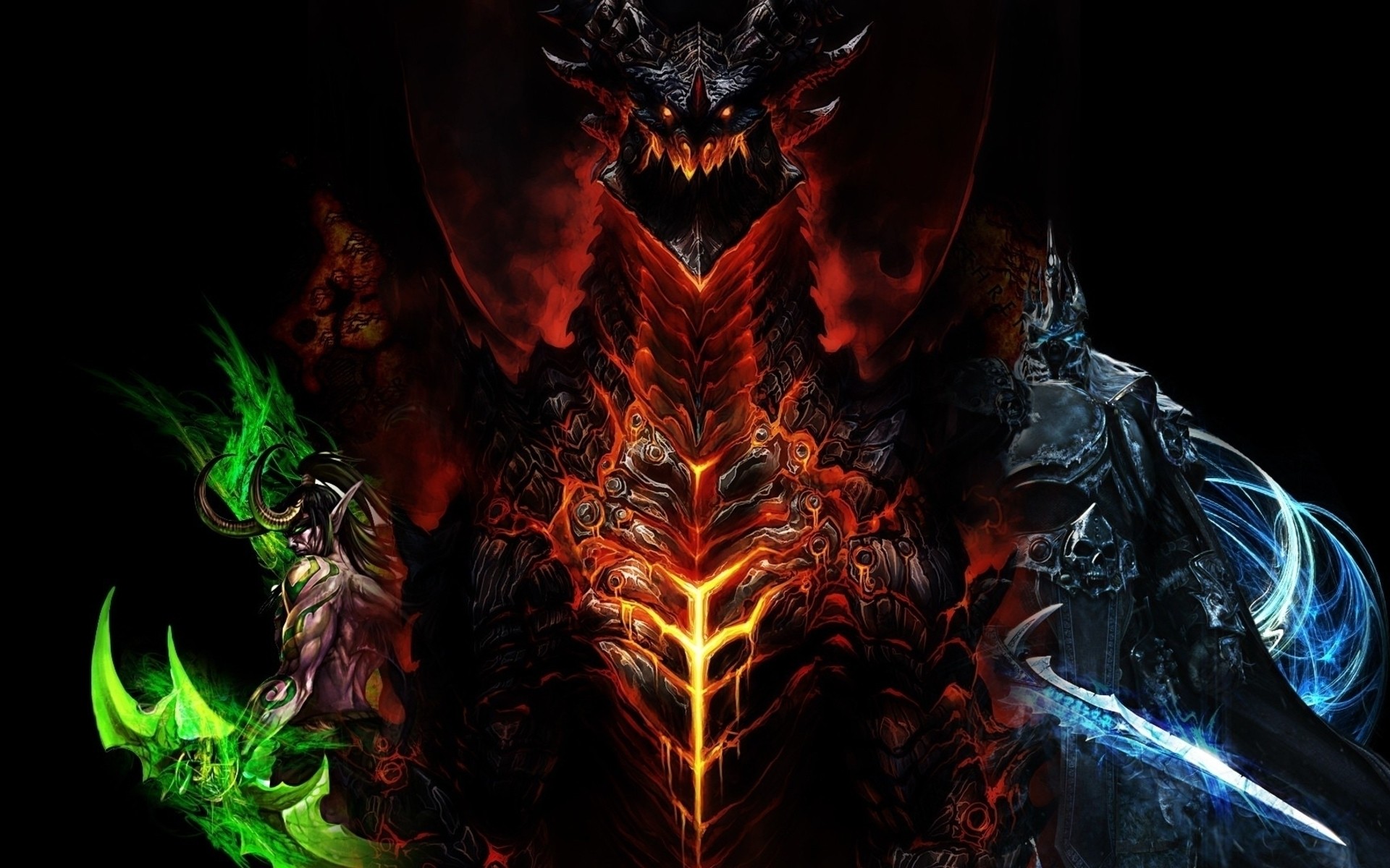 world of warcraft жалын қиял өнер сюрреалистік түтін өлім жойғыш
