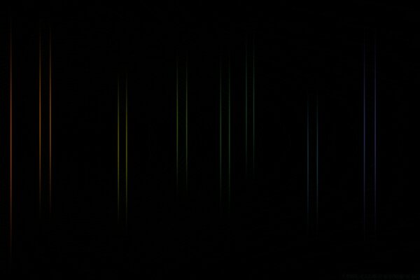 Қараңғы фон түрлі түсті көптеген жолақтар өнер