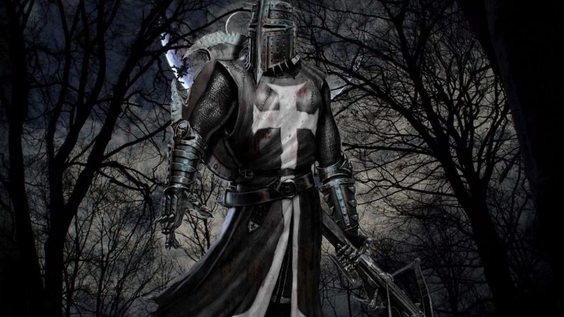 ағаш ағаш қараңғы хэллоуин күз қиял