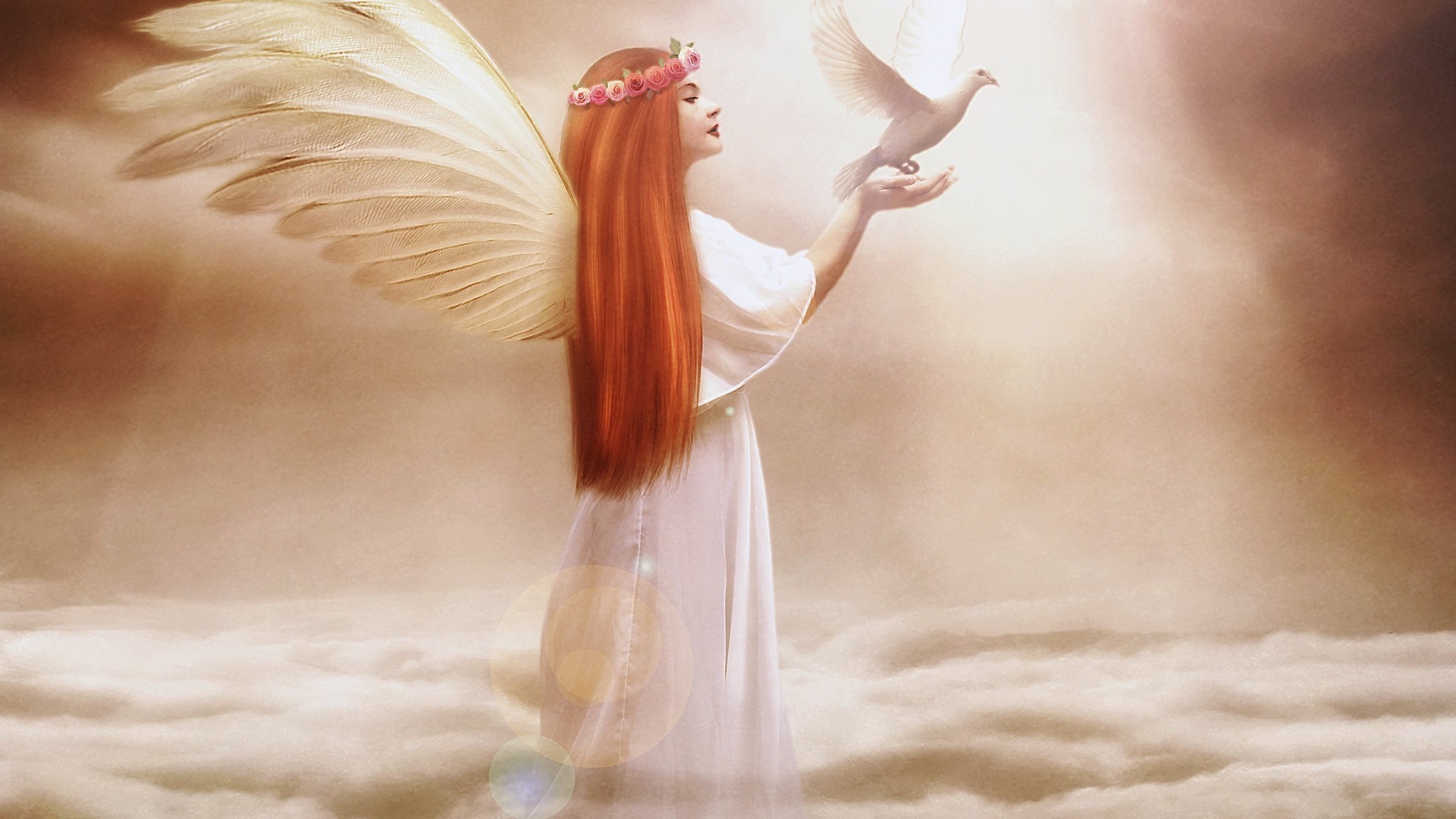 періштелер әйел релаксация қыз бір табиғат портрет ересек бұлыңғырлық