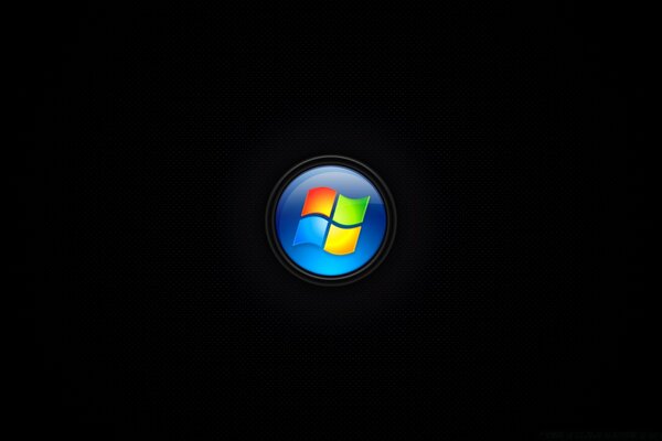 Қара фонда Windows белгішесі