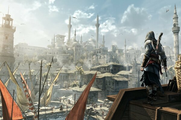 Assassin s Creed үйлердің шатырларын аралайды