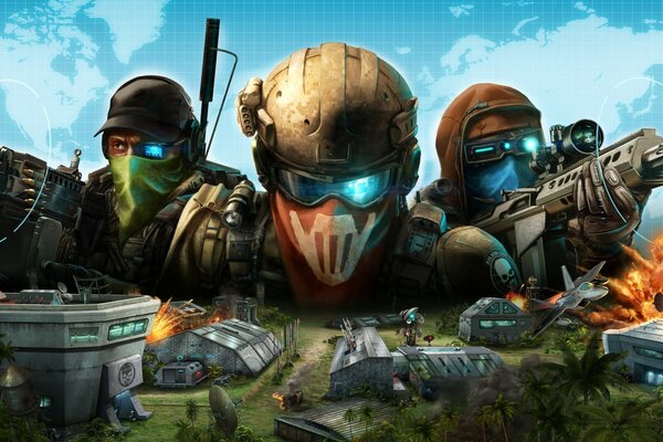 Gears of war-дағы үшінші дүниежүзілік соғыстың салдары