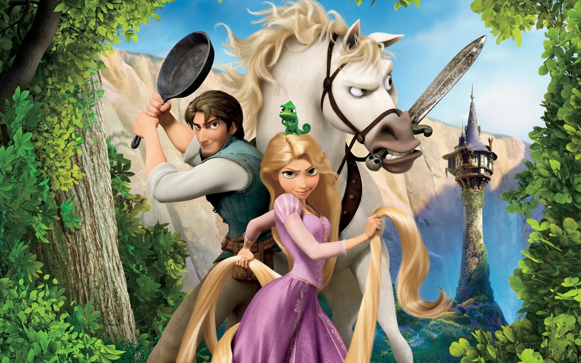 tangled әйел ашық ауада ертегі ересек